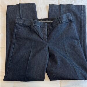 Express Women's Navy Wide Leg Trouser Pants